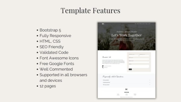 Business Coach HTML Template - Responsive Business Coaching Multi-Page Website - Bootstrap 5