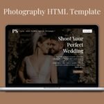Photography HTML Template - Responsive Photographer Multi Page Website Bootstrap 5 Web Design