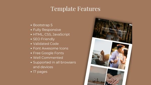Photography HTML Template - Responsive Photographer Multi Page Website Bootstrap 5 Web Design
