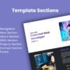 Modern Portfolio HTML Template - Responsive Landing Page Bootstrap 5 Design