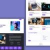 Modern Portfolio HTML Template - Responsive Landing Page Bootstrap 5 Design